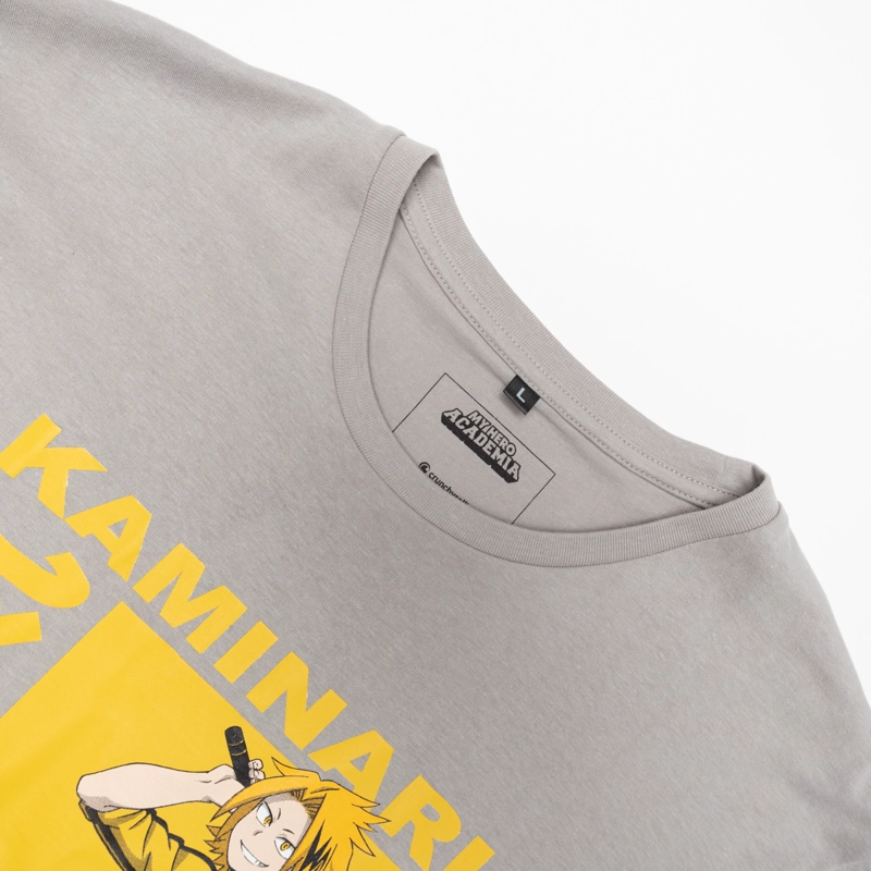 POLERA HOMBRE  MY HERO ACADEMIA  KAMINARI GRIS - 2