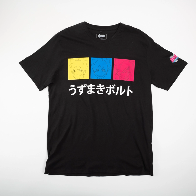 POLERA HOMBRE  BORUTO COLOR NEGRO - 1