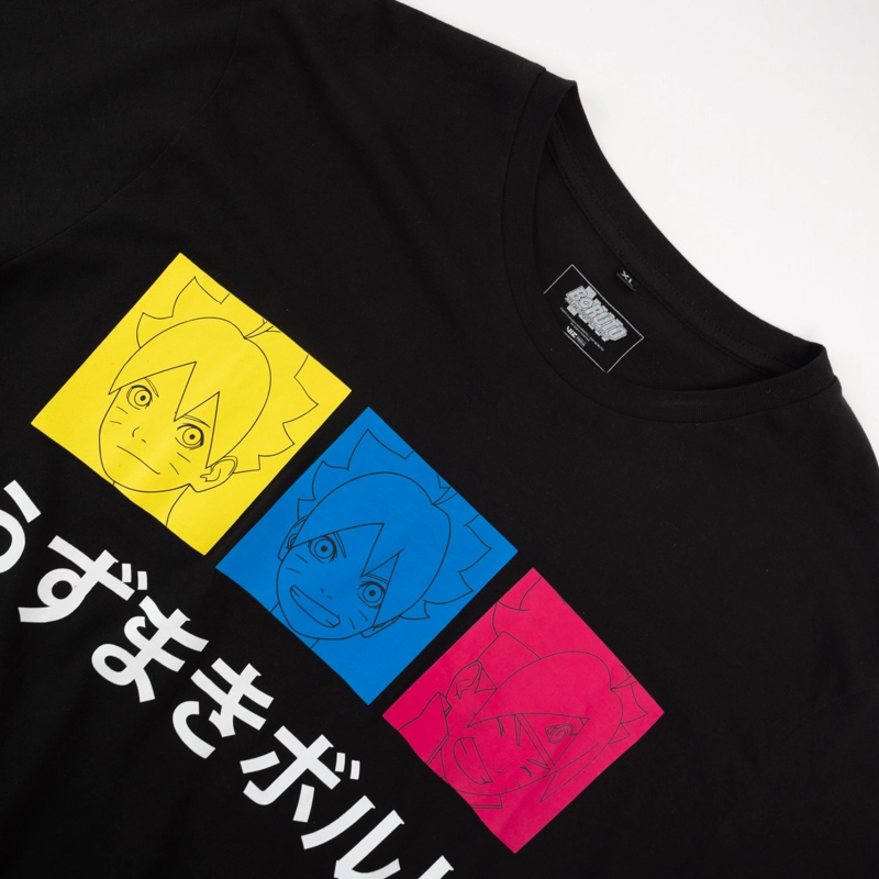 POLERA HOMBRE  BORUTO COLOR NEGRO - 2