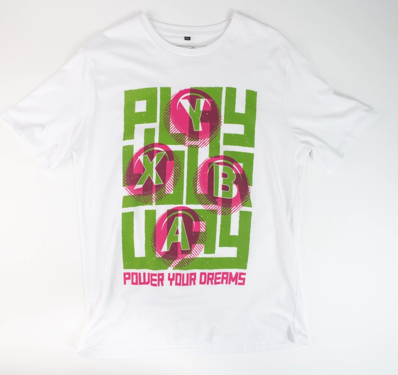POLERA HOMBRE  XBOX SYMBOL BLANCO - 1