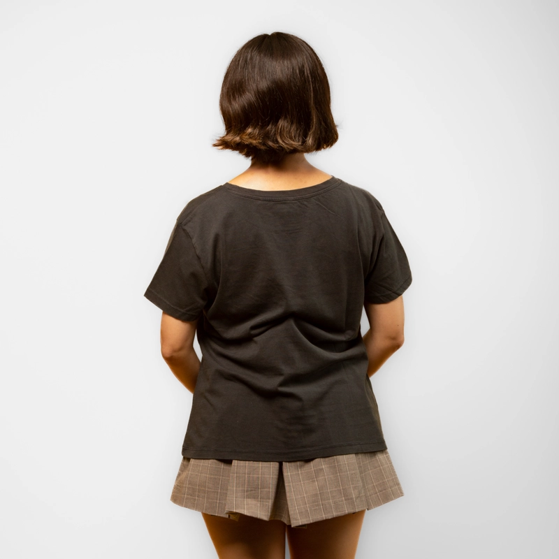 POLERA MUJER COCA COLA COKE MUJER GRIS - 2
