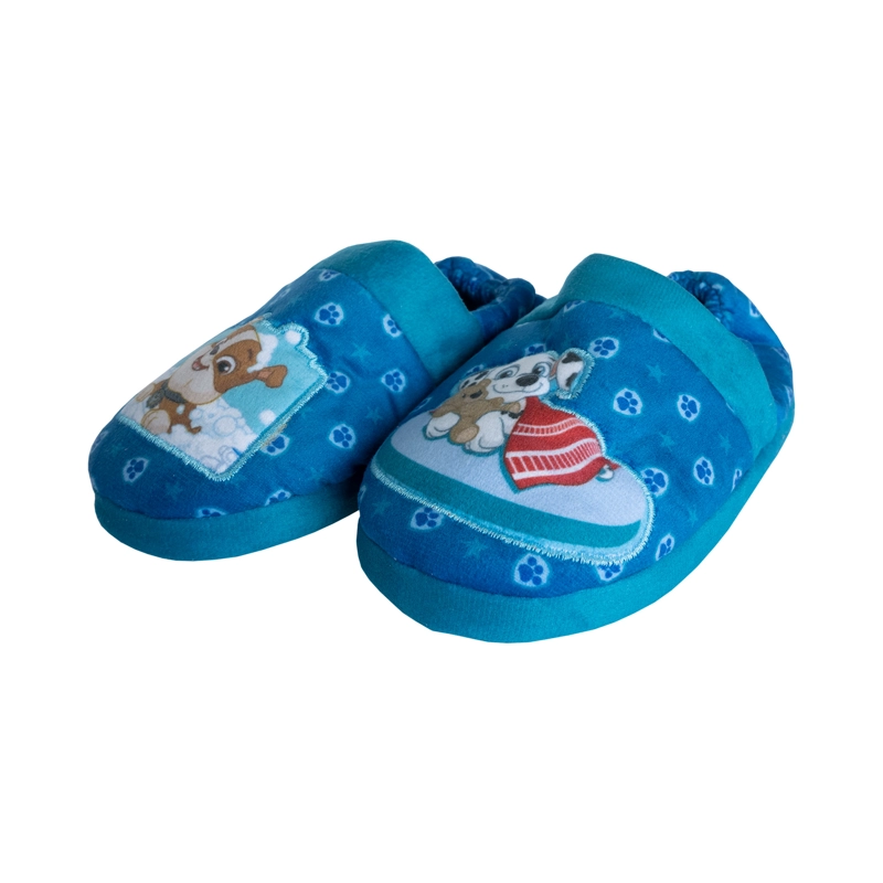 PANTUFLA NIÑO BAÑO AZUL PAW PATROL - 1