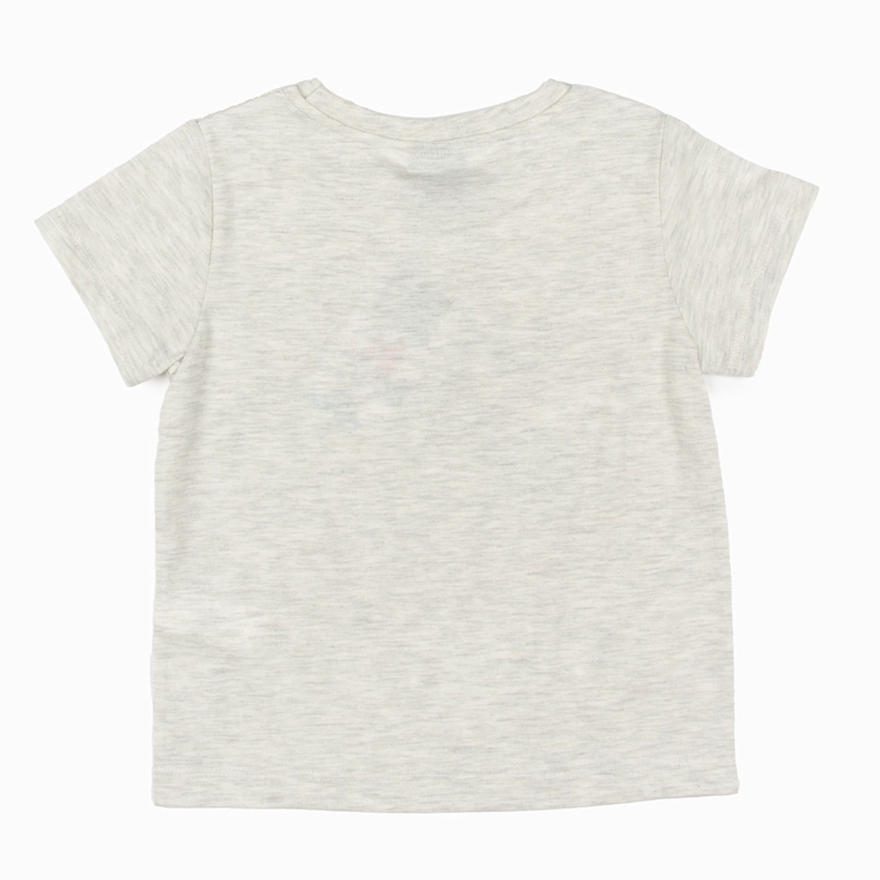 POLERA NIÑA DISNEY MINNIE CIRULO LETRAS GRIS - 3
