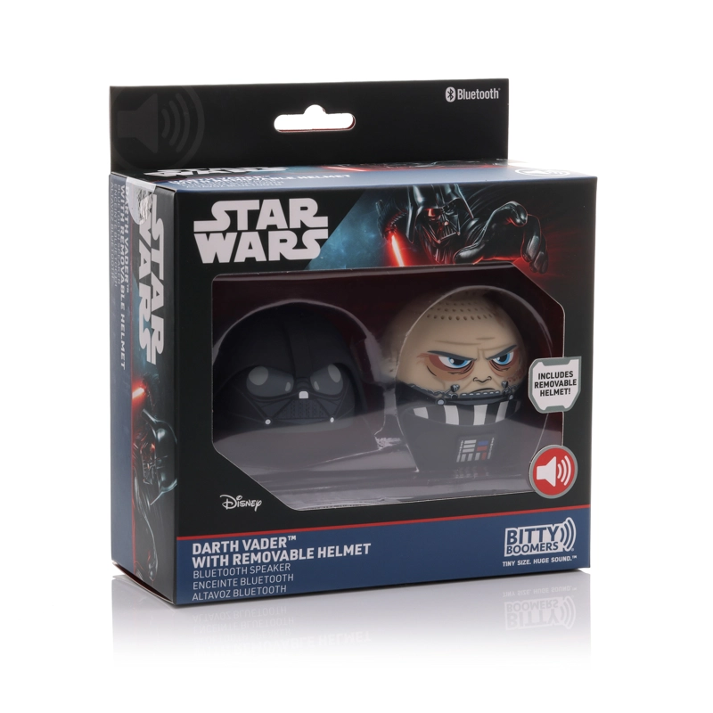 PARLANTE BLUETOOTH PORTATIL DARTH VADER CASCO REMOVIBLE STAR BITTY BOOMERS - 9