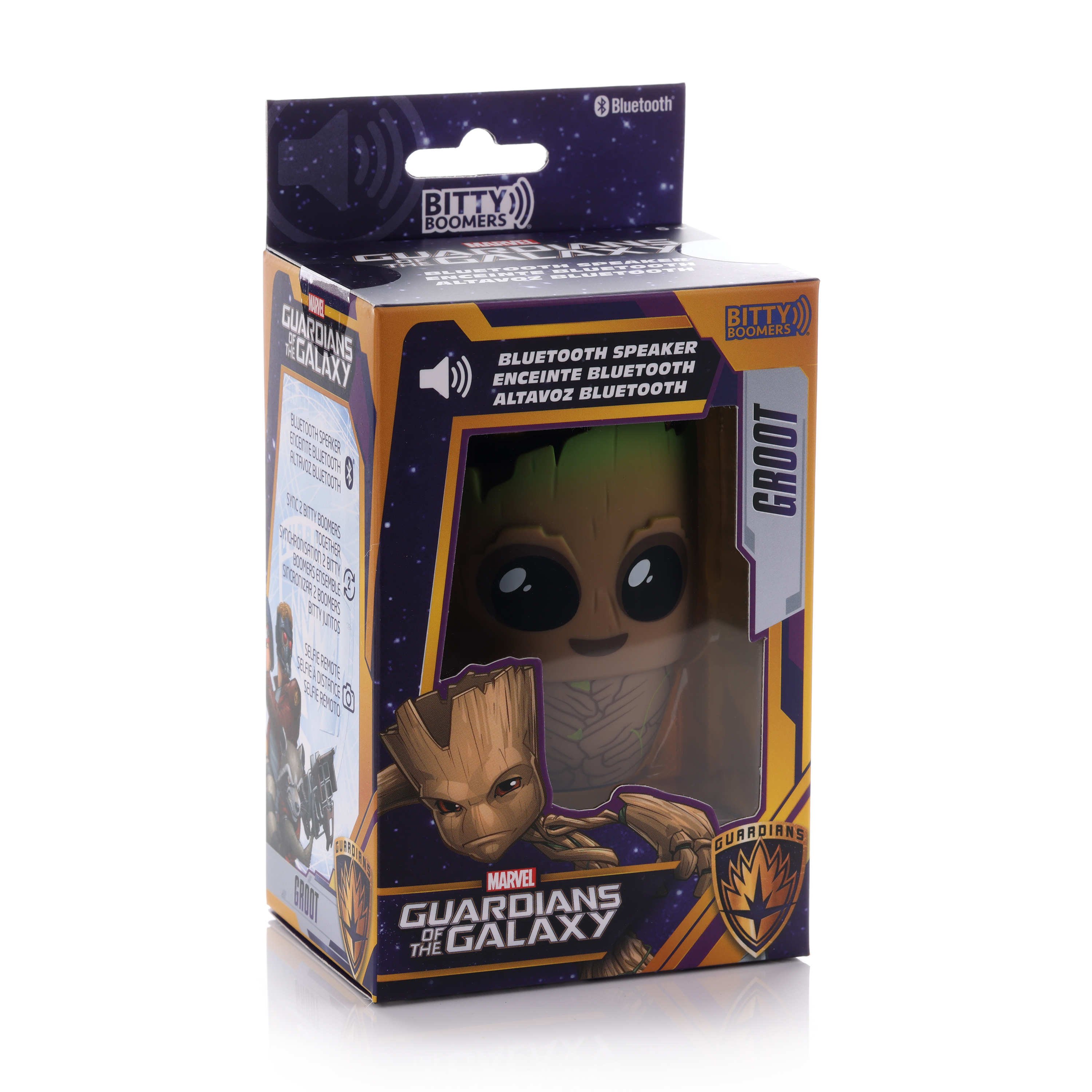 PARLANTE BLUETOOTH PORTATIL GROOT MARVEL BITTY BOOMERS - 7