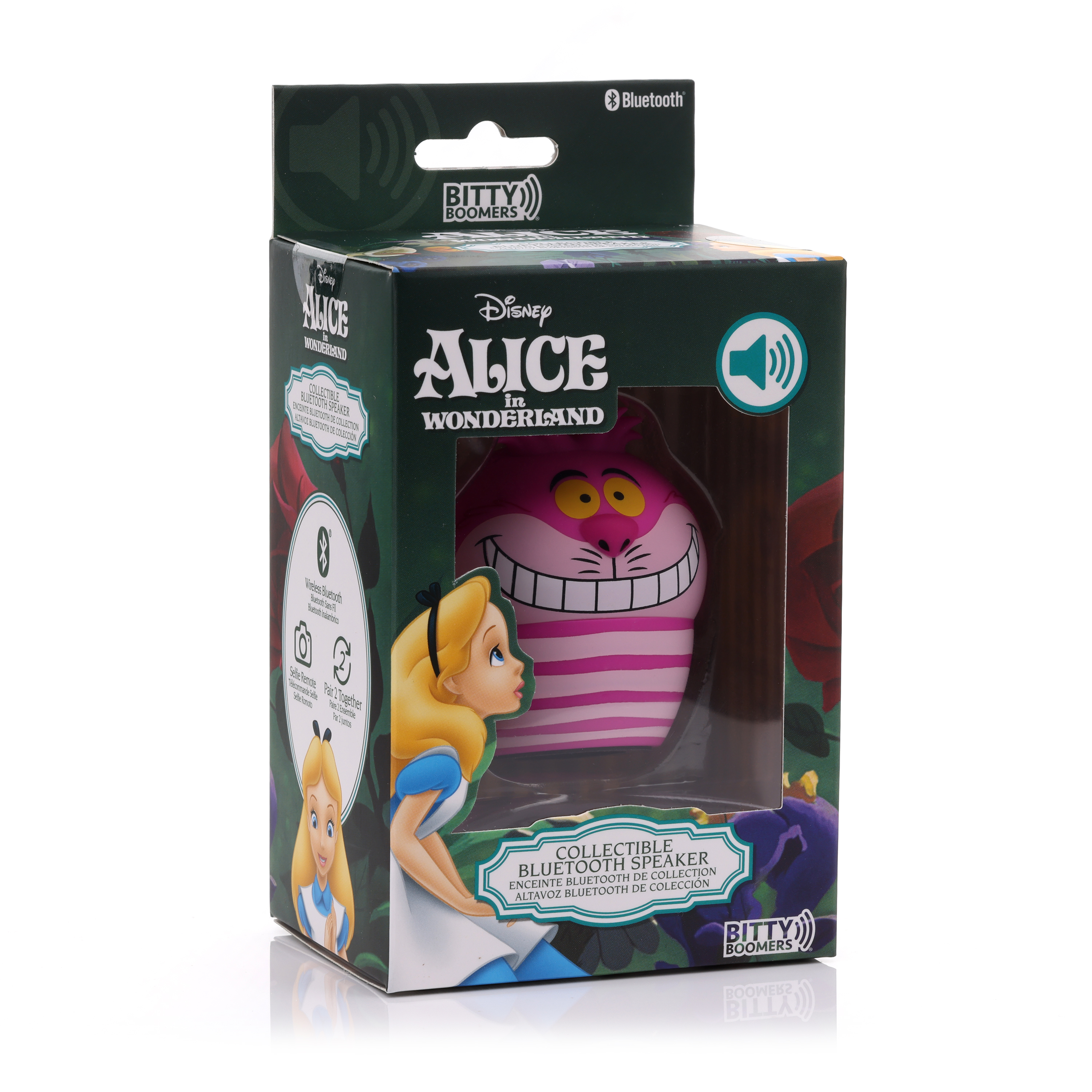 PARLANTE BLUETOOTH PORTATIL GATO CHESHIRE DISNEY BITTY BOOMERS - 8