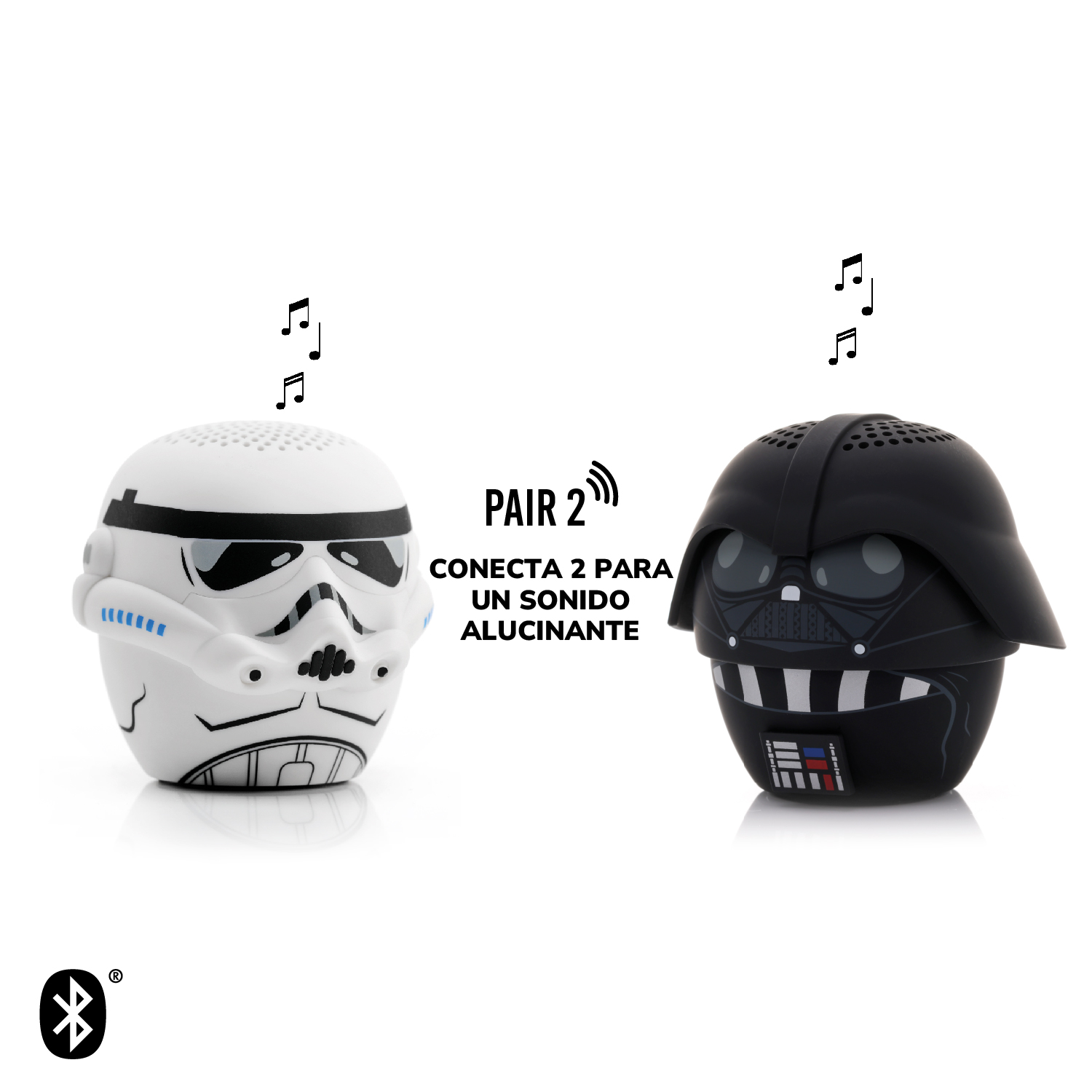 PARLANTE BLUETOOTH BITTY BOOMERS PORTATIL STORM TROPPER STAR WARS - 3