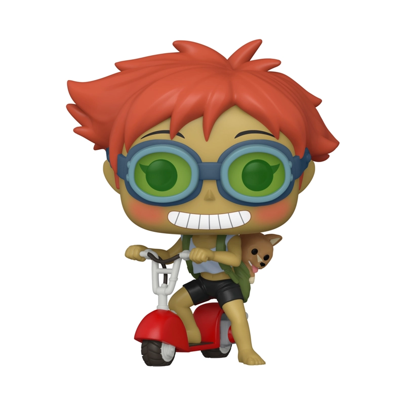 FUNKO POP MULTICOLOR EDWARD ON SCOOTER COWBOY BEBOP - 1215 - 1
