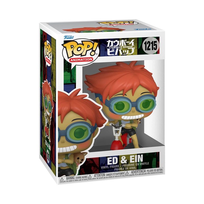 FUNKO POP MULTICOLOR EDWARD ON SCOOTER COWBOY BEBOP - 1215 - 3