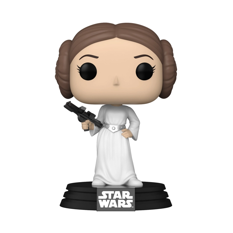 FUNKO POP MULTICOLOR PRINCESA LEIA STAR WARS - 595 - 1