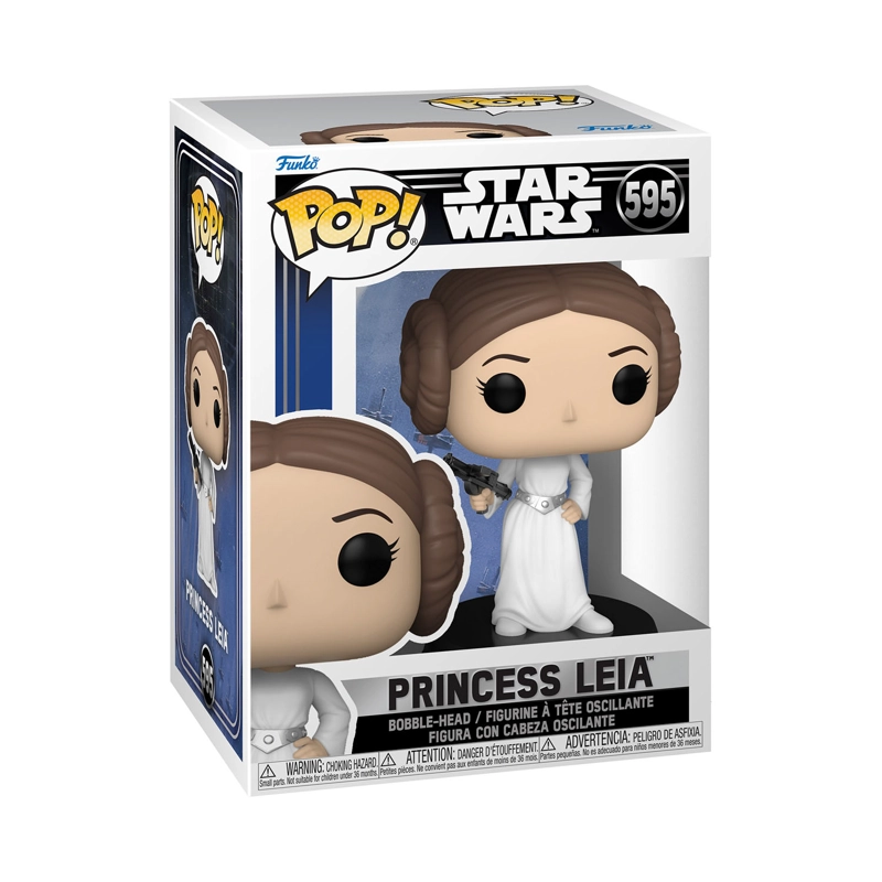 FUNKO POP MULTICOLOR PRINCESA LEIA STAR WARS - 595 - 2