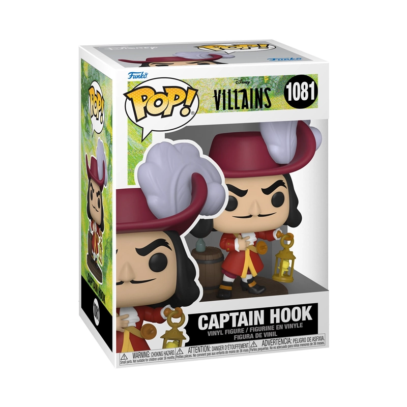 FUNKO POP MULTICOLOR CAPITAN HOOK DISNEY - 1081 - 2