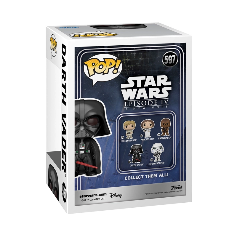 FUNKO POP! DARTH VADER STAR WARS #597 - 3
