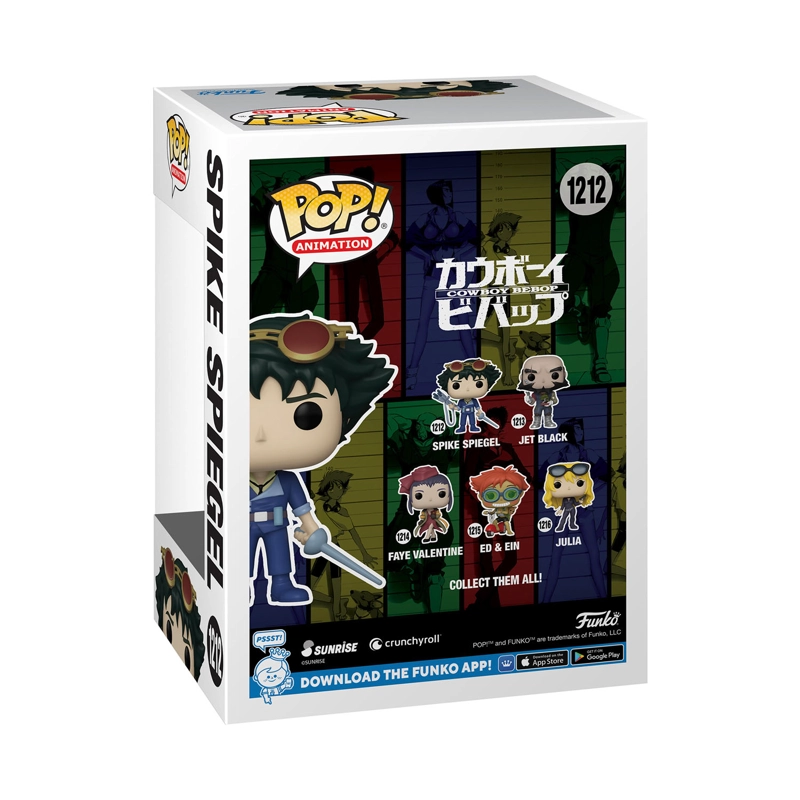 FUNKO POP MULTICOLOR SPIKE W/WEAPON COWBOY BEBOP - 1212 - 3