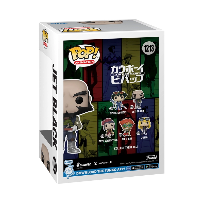 FUNKO POP MULTICOLOR JET BLACK W/BONSAI COWBOY BEBOP -1213 - 3
