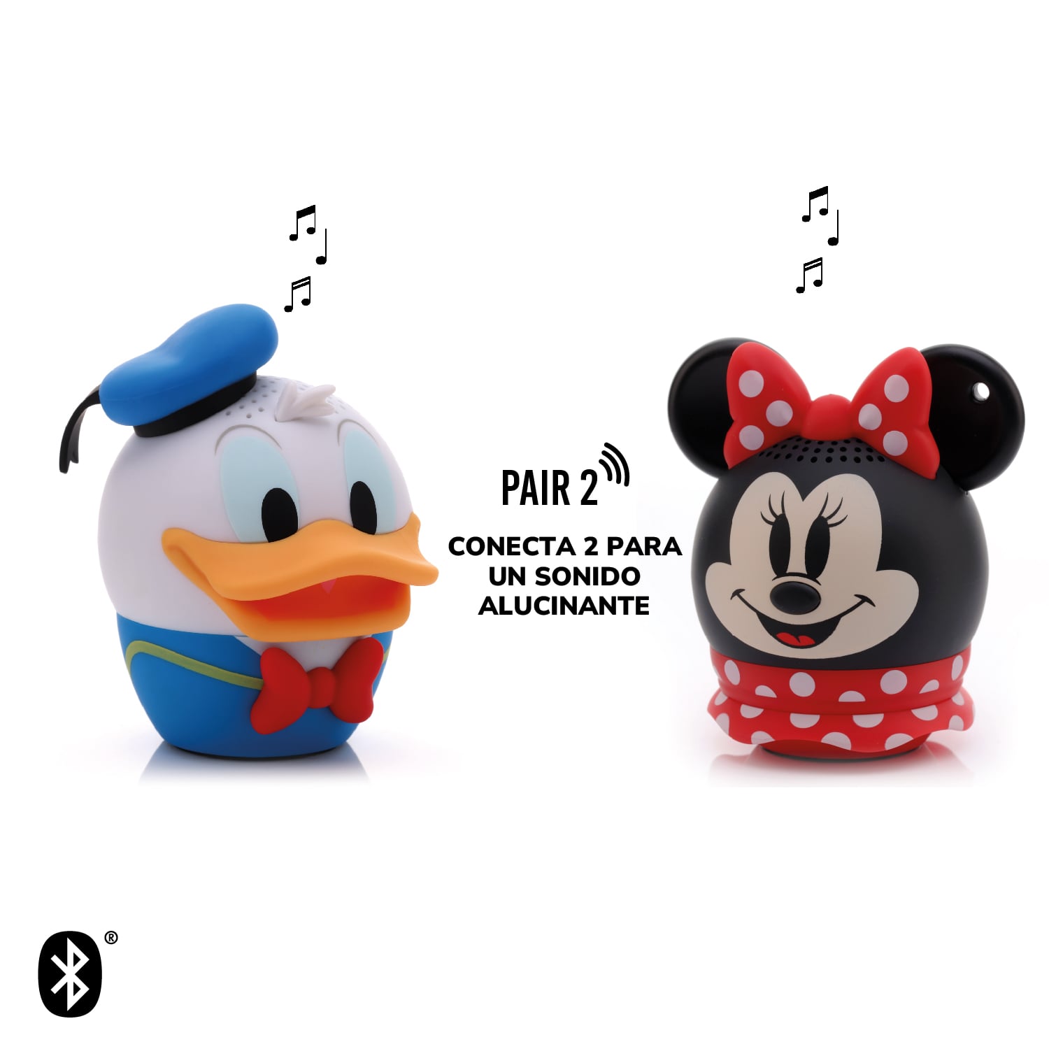 PARLANTE BLUETOOTH PORTATIL DONALD DISNEY BITTY BOOMERS - 3