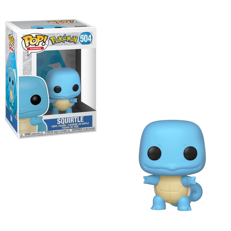 FUNKO POP MULTICOLOR SQUIRTLE POKEMON - 504 - 1