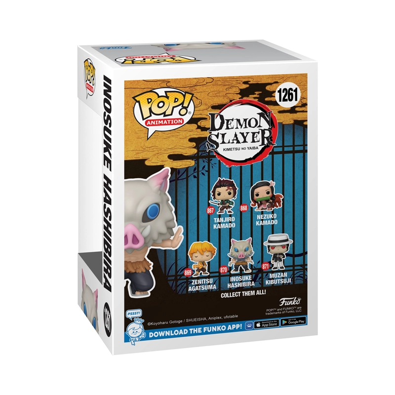 FUNKO POP MULTICOLOR INOSUKE HASHIBIRA DEMON SLAYER - 1261 - 3