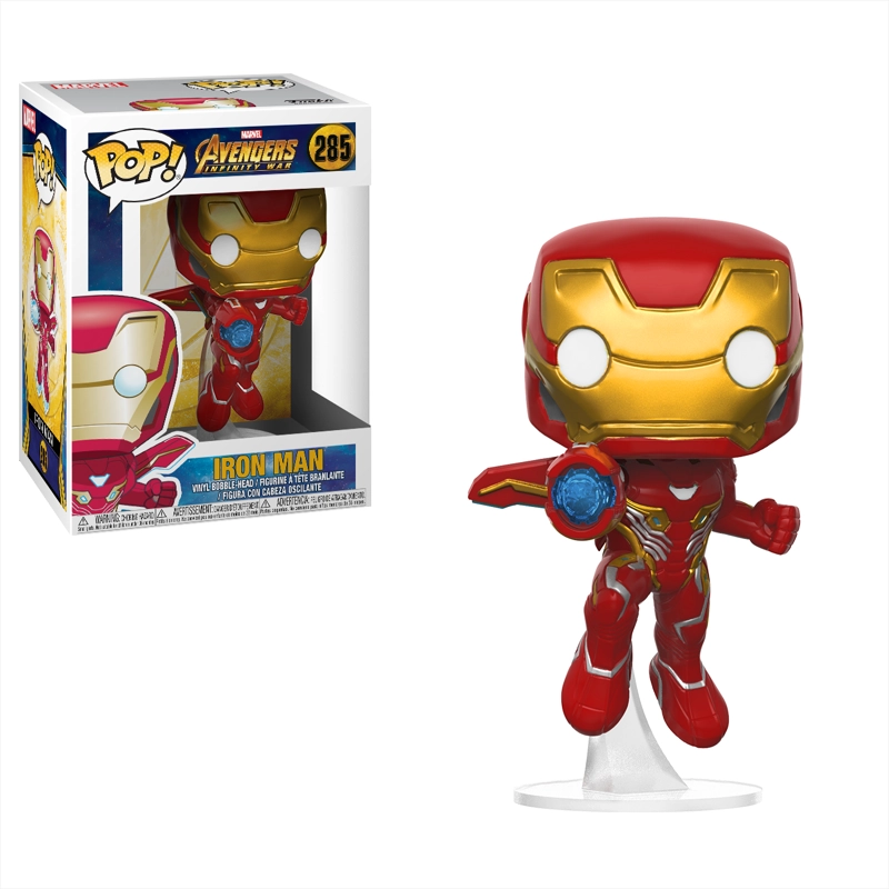 FUNKO POP MULTICOLOR IRON MAN MARVEL AVENGER INFINITY WAR - 285 - 2