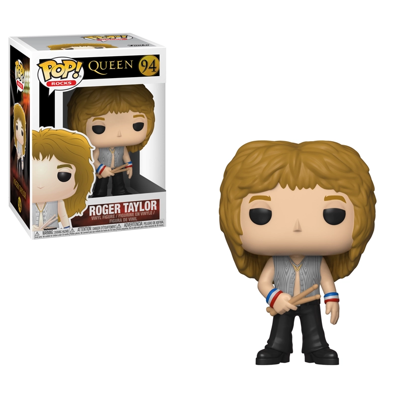 FUNKO POP MULTICOLOR ROGER TAYLOR QUEEN - 94 - 2