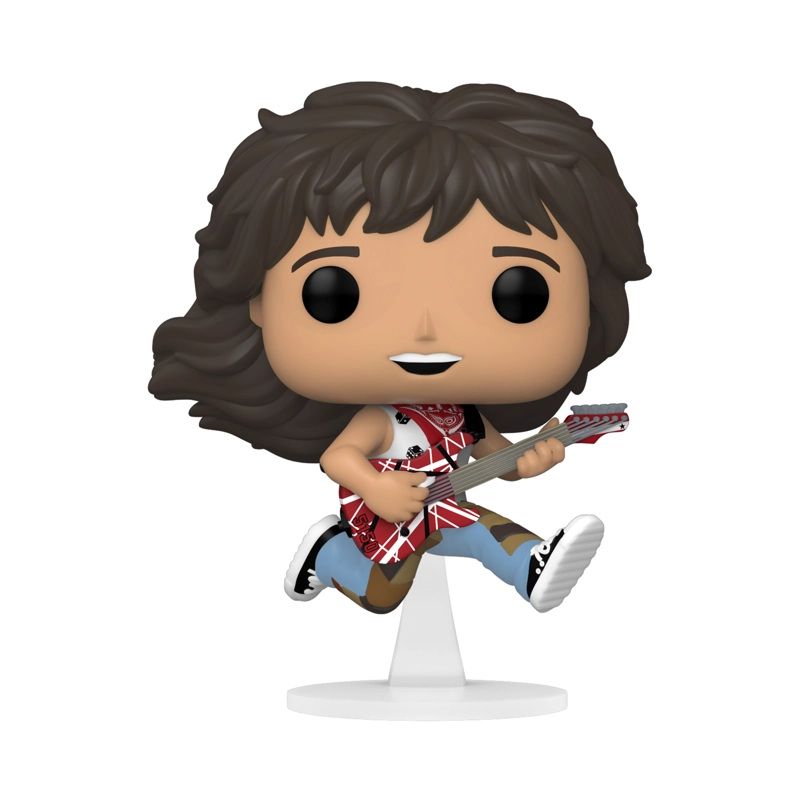FUNKO POP MULTICOLOR EDDIE VAN HALEN WITH GUITAR - 258 - 1
