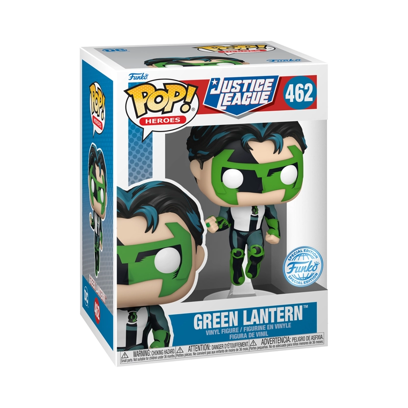 FUNKO POP MULTICOLOR LINTER VERDE LIGA DE LA JUSTICIA - 462 - 2
