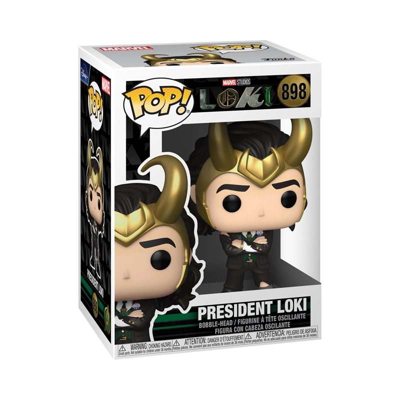 FUNKO POP MULTICOLOR PRESIDENT LOKI MARVEL - 898 - 2