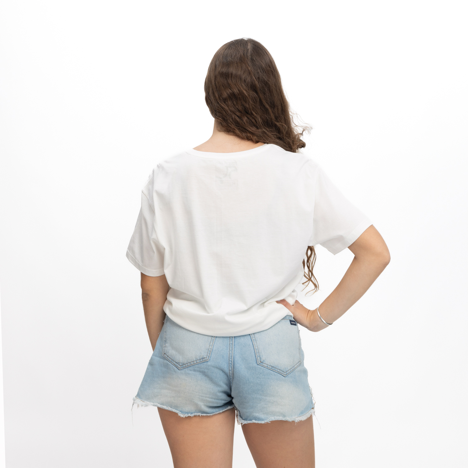 POLERA MUJER PYRAMID BEIGE PINK FLOYD - 2