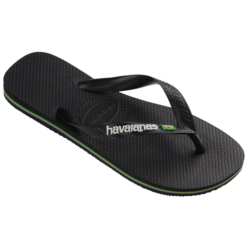 SANDALIAS MUJER HAVAIANAS BRASIL LOGO NEGRO - 2