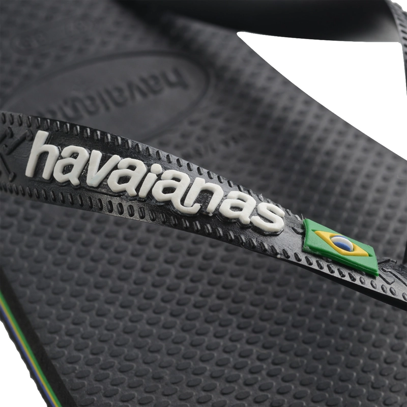 SANDALIAS MUJER HAVAIANAS BRASIL LOGO NEGRO - 5