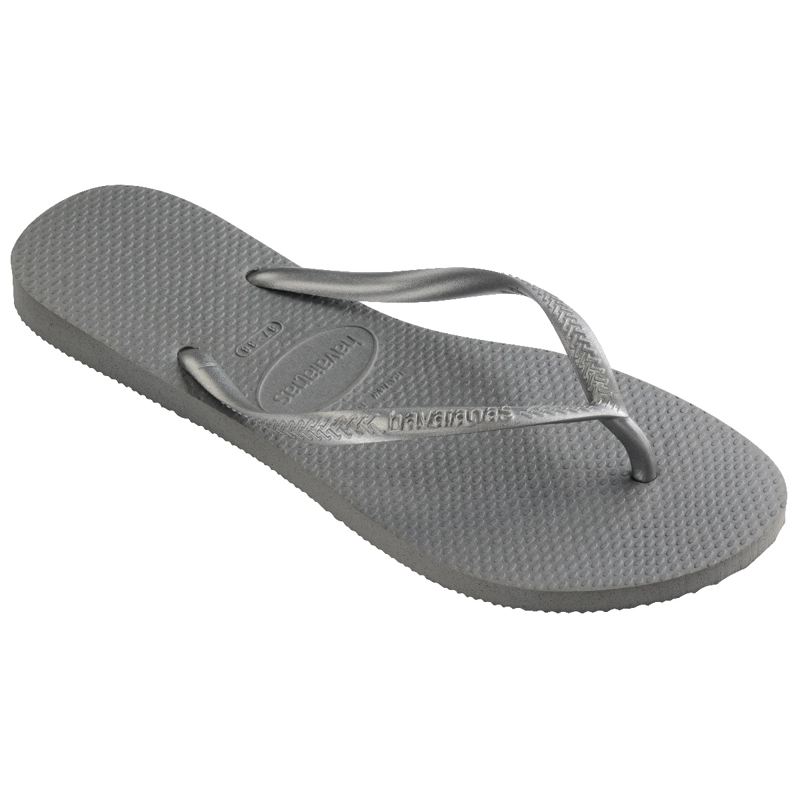 SANDALIAS MUJER HAVAIANAS SLIM GRIS - 4