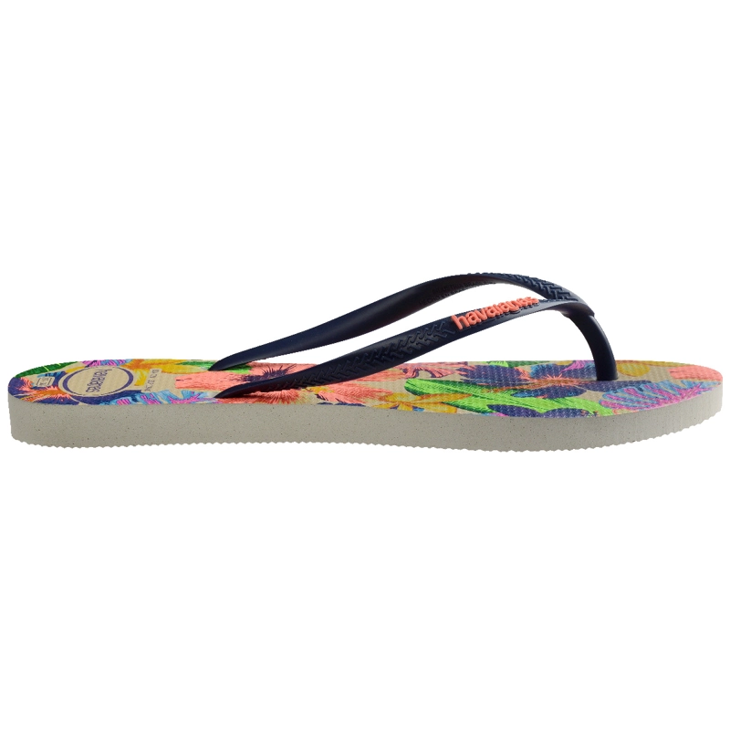 SANDALIAS MUJER HAVAIANAS SLIM NEON FLORA MULTICOLOR - 3