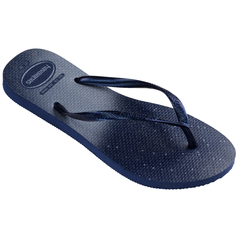 SANDALIAS MUJER HAVAIANAS SLIM GLOSS AZUL - 2