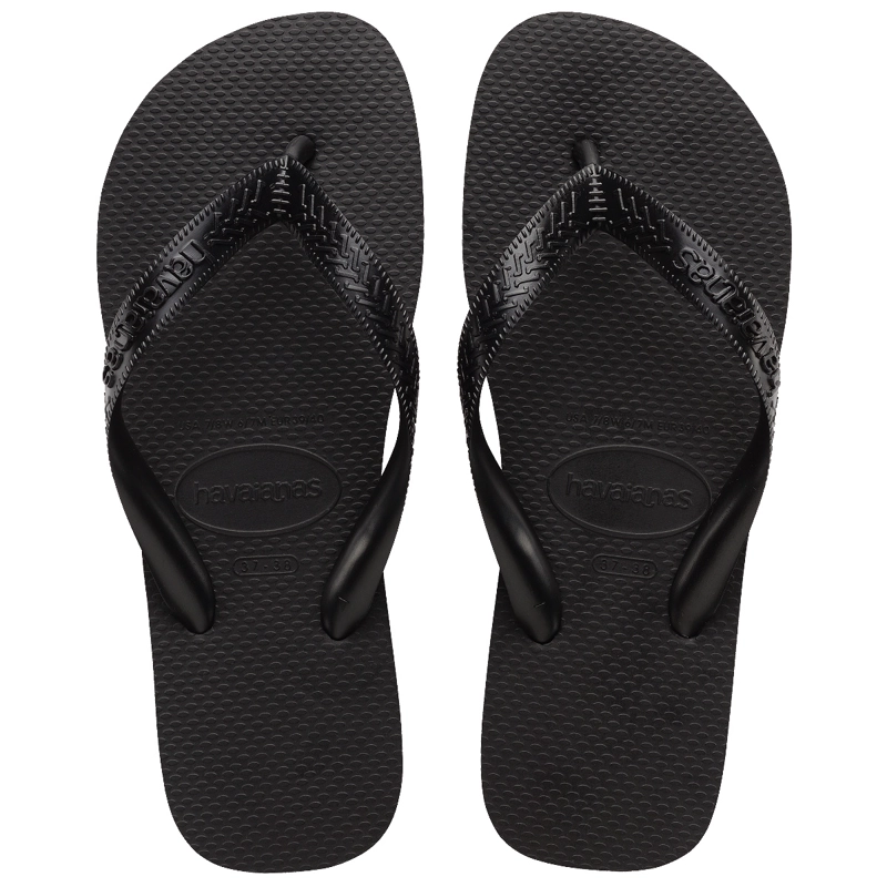 SANDALIAS MUJER HAVAIANAS TOP NEGRO - 1
