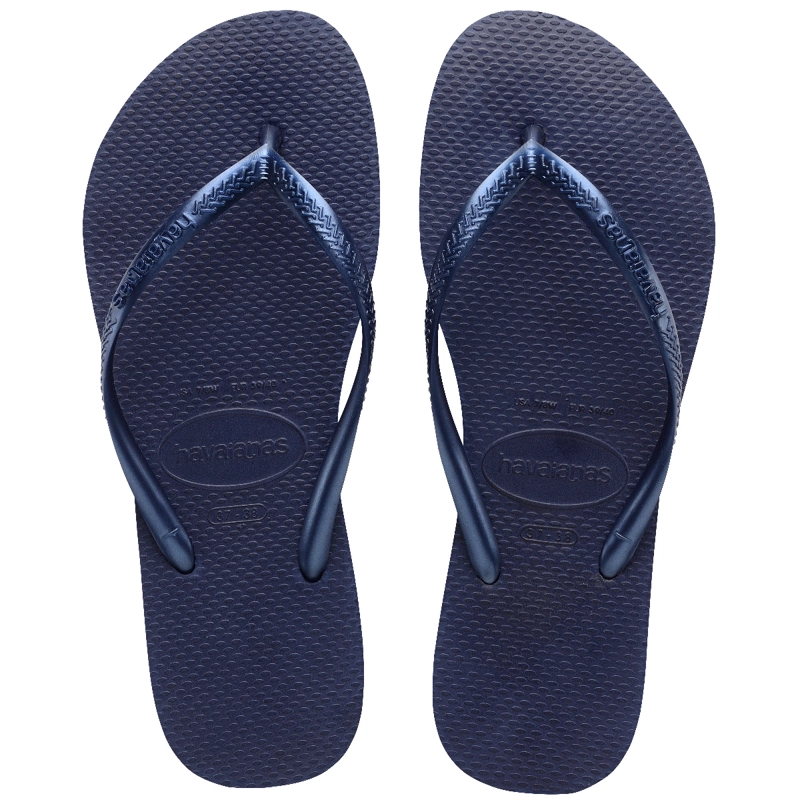 SANDALIAS MUJER HAVAIANAS SLIM AZUL - 1
