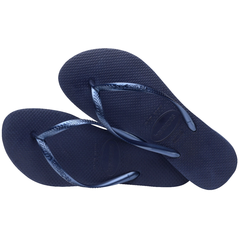 SANDALIAS MUJER HAVAIANAS SLIM AZUL - 5