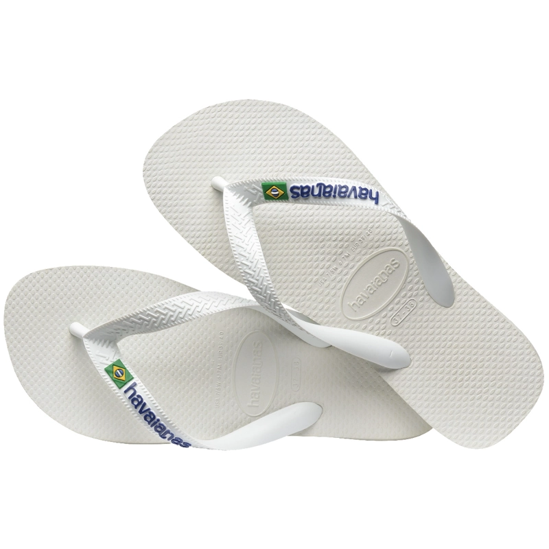 SANDALIAS MUJER HAVAIANAS BRASIL LOGO BLANCO - 4
