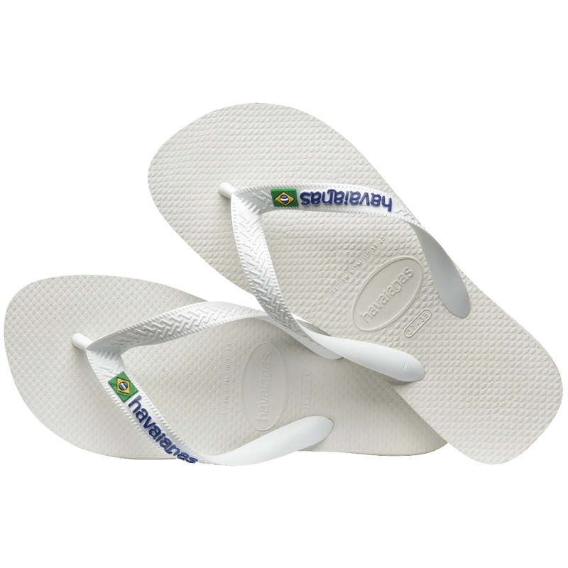 SANDALIAS MUJER HAVAIANAS BRASIL LOGO BLANCO - 4