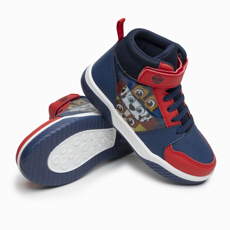 ZAPATILLAS CON LUCES NIÑO PERSONAJES AZUL PAW PATROL - 3