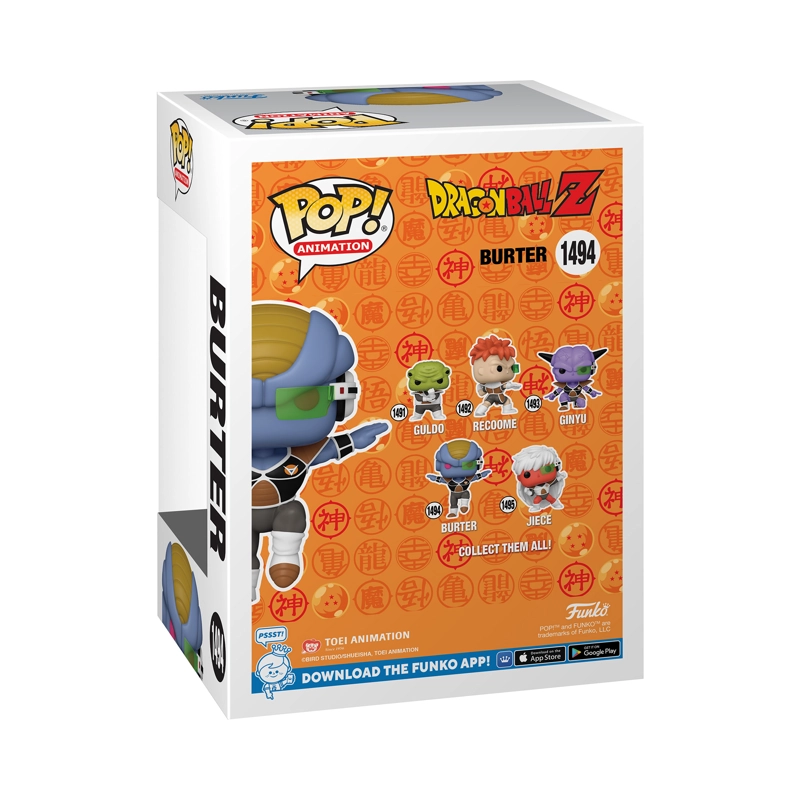 FUNKO POP! DRAGON BALL Z BURTER #1494 - 3