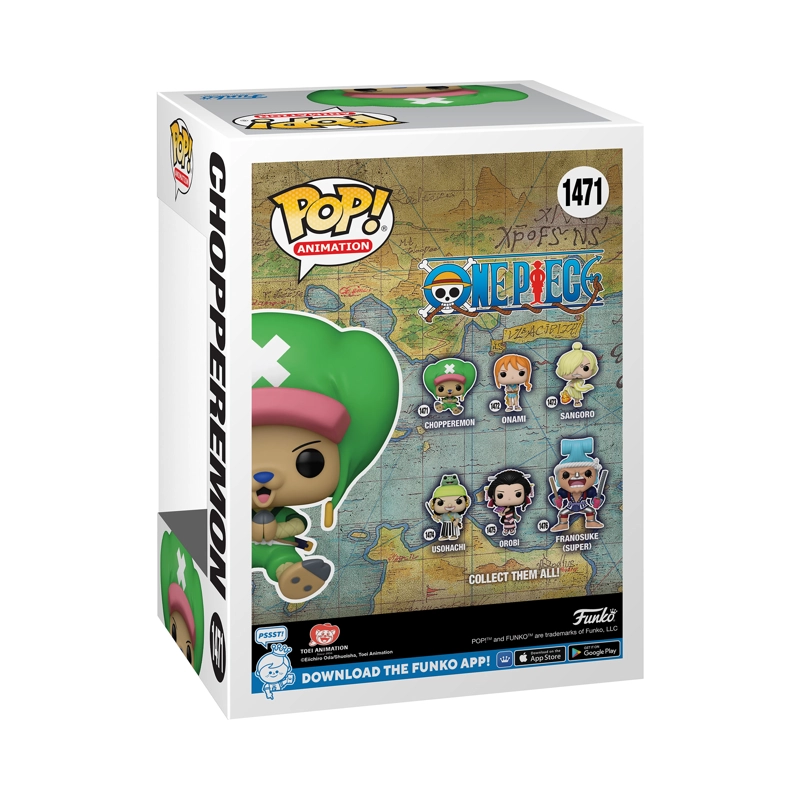 FUNKO POP MULTICOLOR ONE PIECE CHOPPEREMON - 1471 - 3