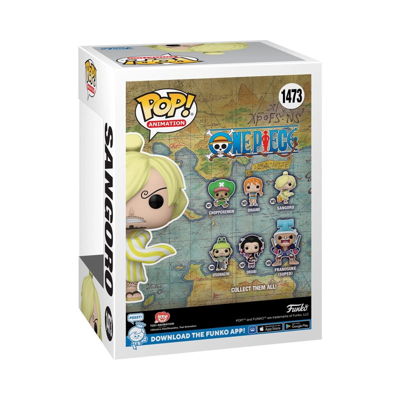 FUNKO POP MULTICOLOR ONE PIECE SANGORO - 1473 - 3