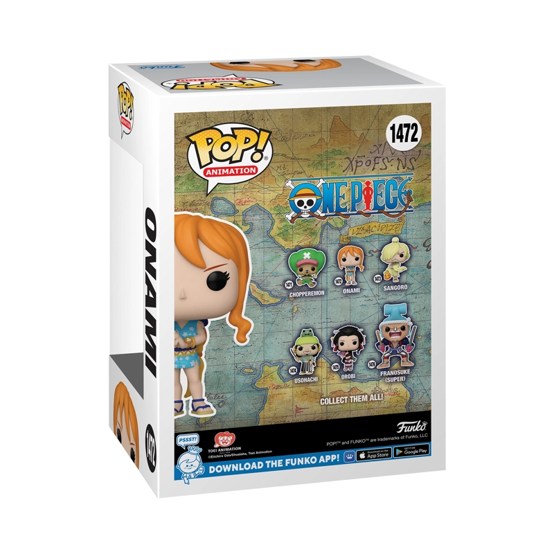 FUNKO POP MULTICOLOR ONE PIECE ONAMI - 1472 - 3