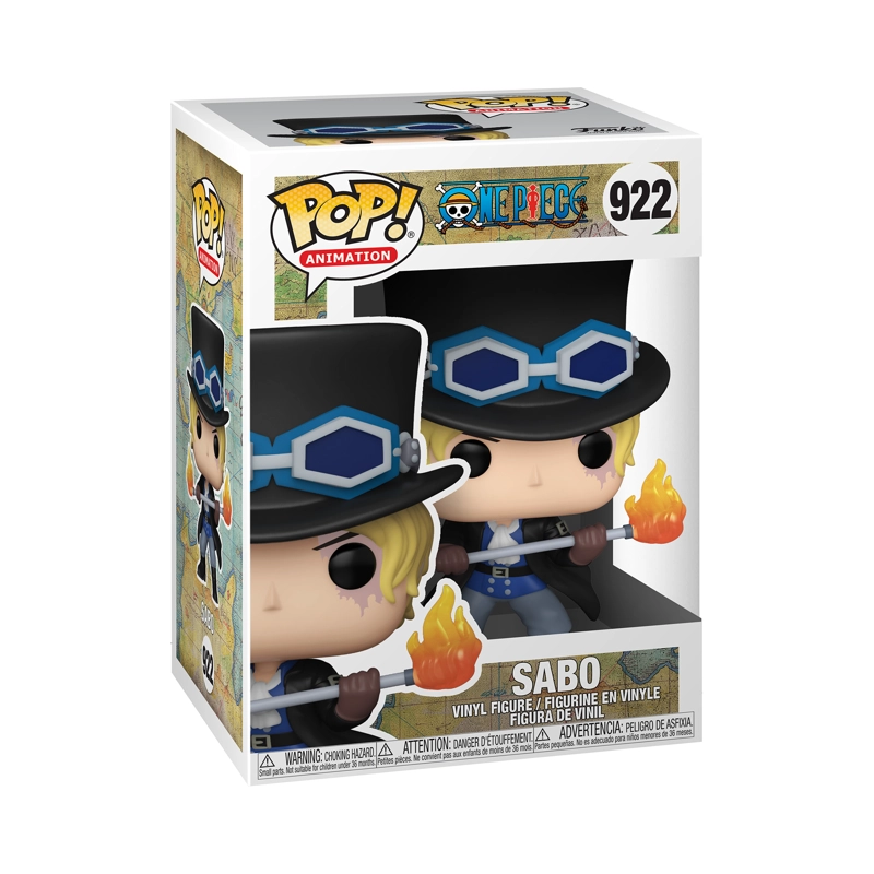 FUNKO POP MULTICOLOR ONE PIECE SABO - 922 - 2