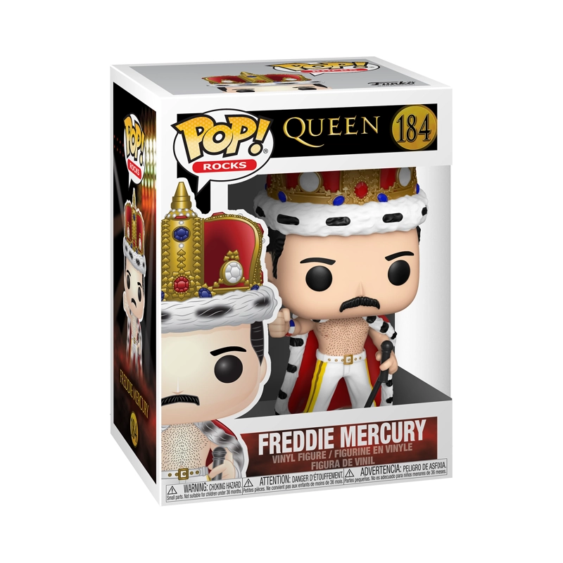 FUNKO POP! FREDDIE MERCURY AS KING QUEEN #184 - 2