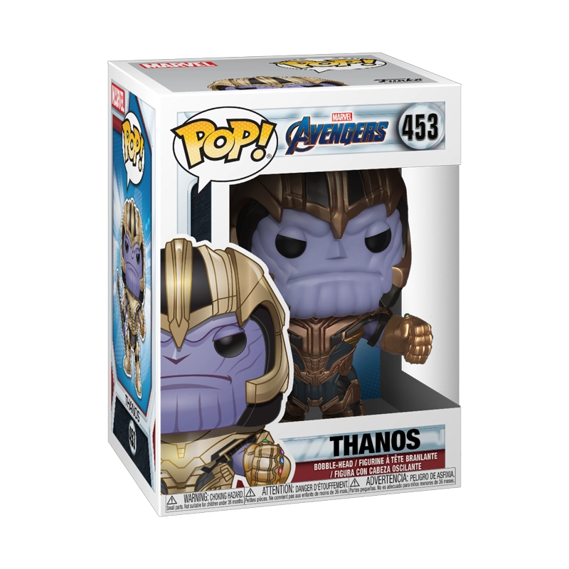 FUNKO POP MULTICOLOR AVENGERS THANOS MARVEL - 453 - 2