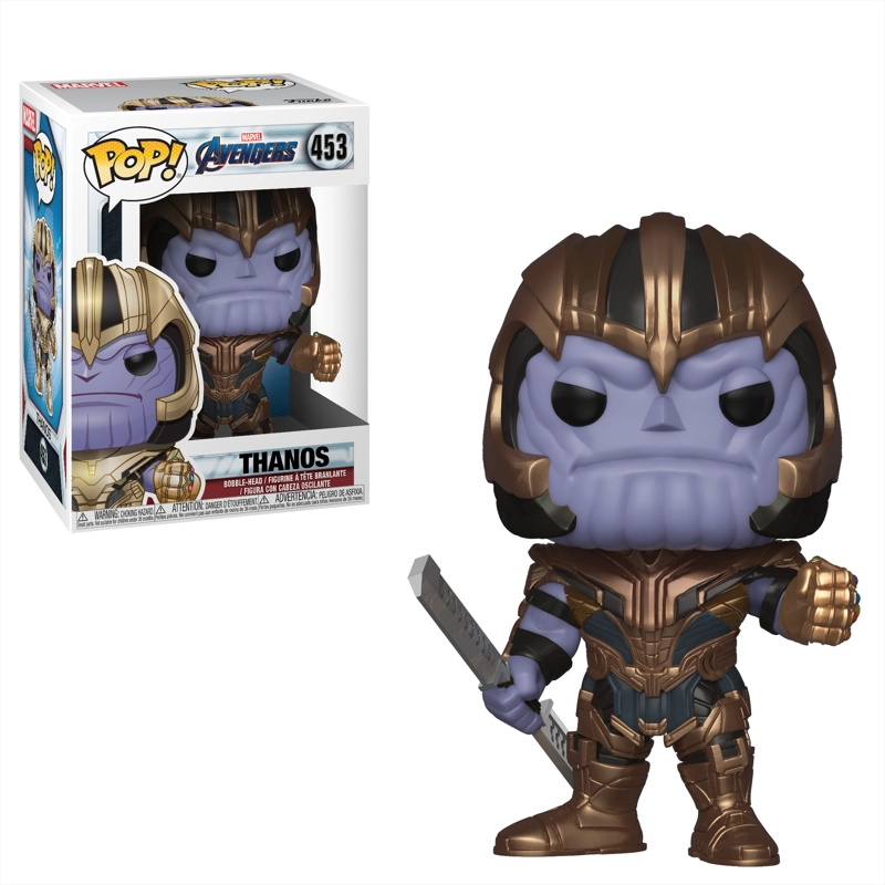 FUNKO POP MULTICOLOR AVENGERS THANOS MARVEL - 453 - 3