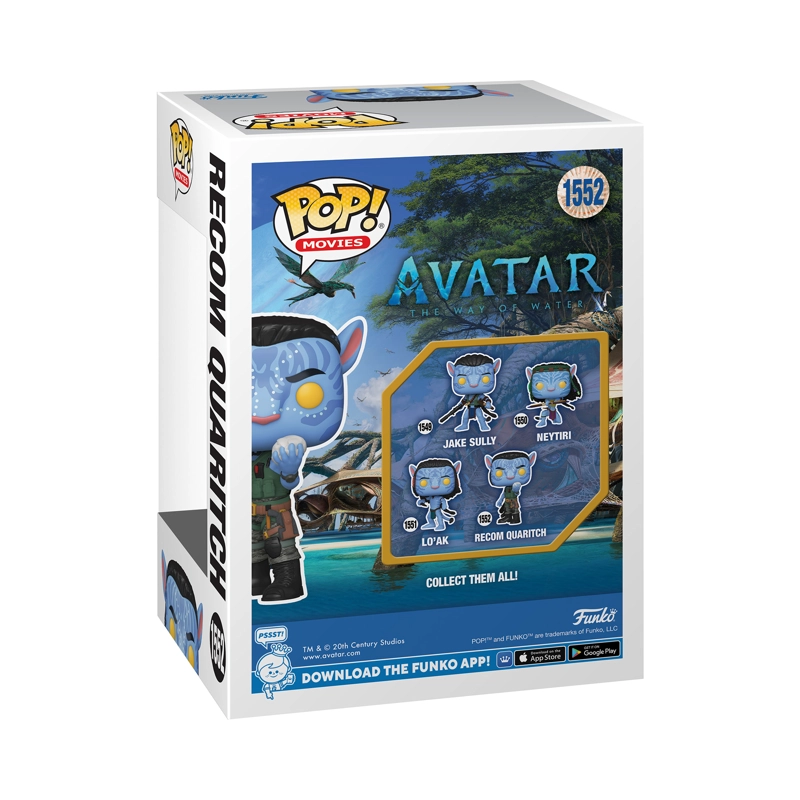 FUNKO POP MULTICOLOR AVATAR RECOM QUARITCH - 1552 - 3