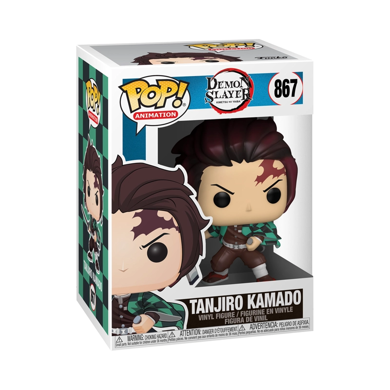 FUNKO POP MULTICOLOR DEMON SLAYER TANJIRO KAMADO - 867 - 2
