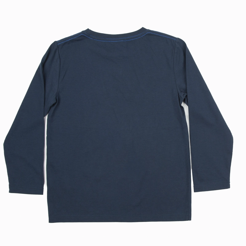 POLERA MANGA LARGA NIÑO CORRRIENDO AZUL SONIC - 2